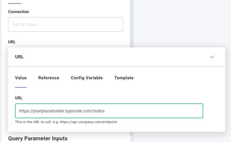 Set input value